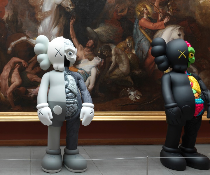 Pop-Art Meets 19th-century Fine Art In KAWS' Latest Solo Exhibition At PAFA