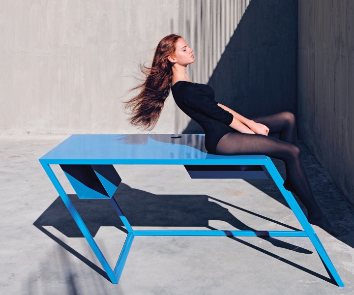 Gone With The Wind: Tilting Furniture by XYZ