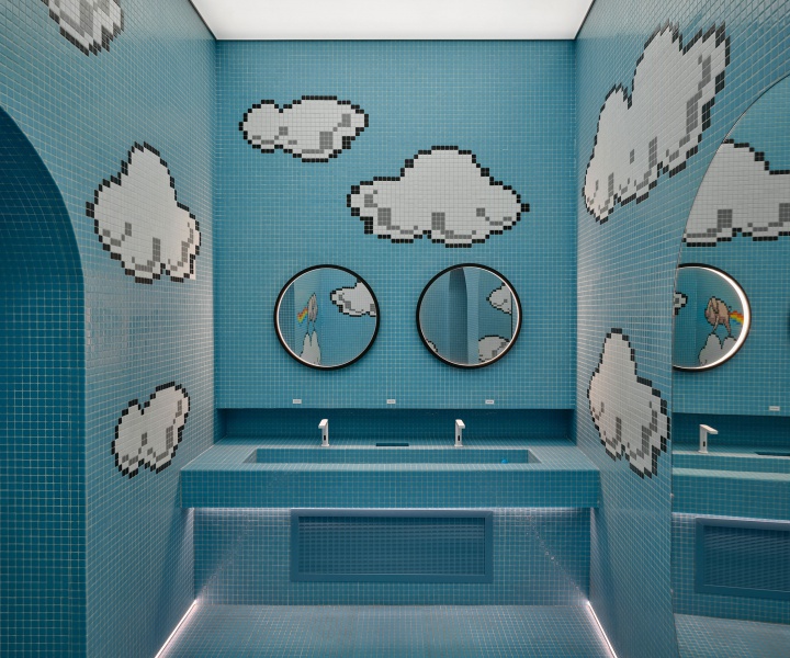 Kissmiklos Transforms a Public Restroom in Budapest into a Neo-Pop Art Gallery