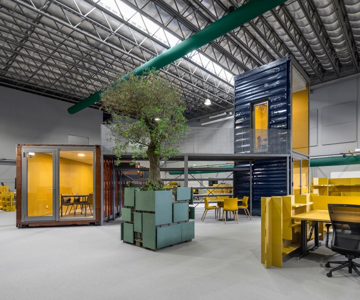 A Warehouse in Portugal is Given New Life as a Modern Workplace